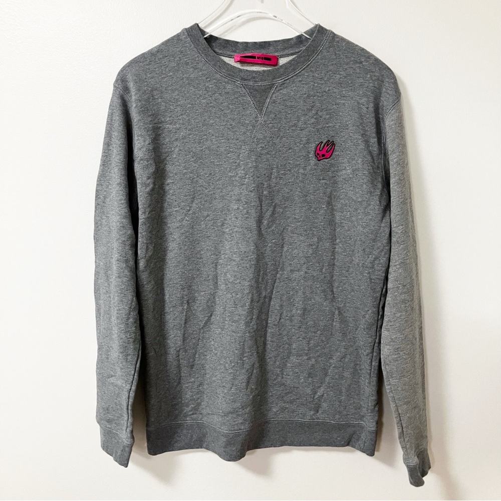 Alexander McQueen | Gray Swallow Sweatshirt XL Grunge Minimalist Normcore